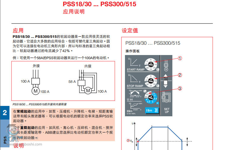 ABBܛ(dng)(jng)(j) PSS 30/52-500L  Ʒ(yng)