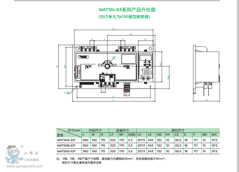 WATSN-63ߴ