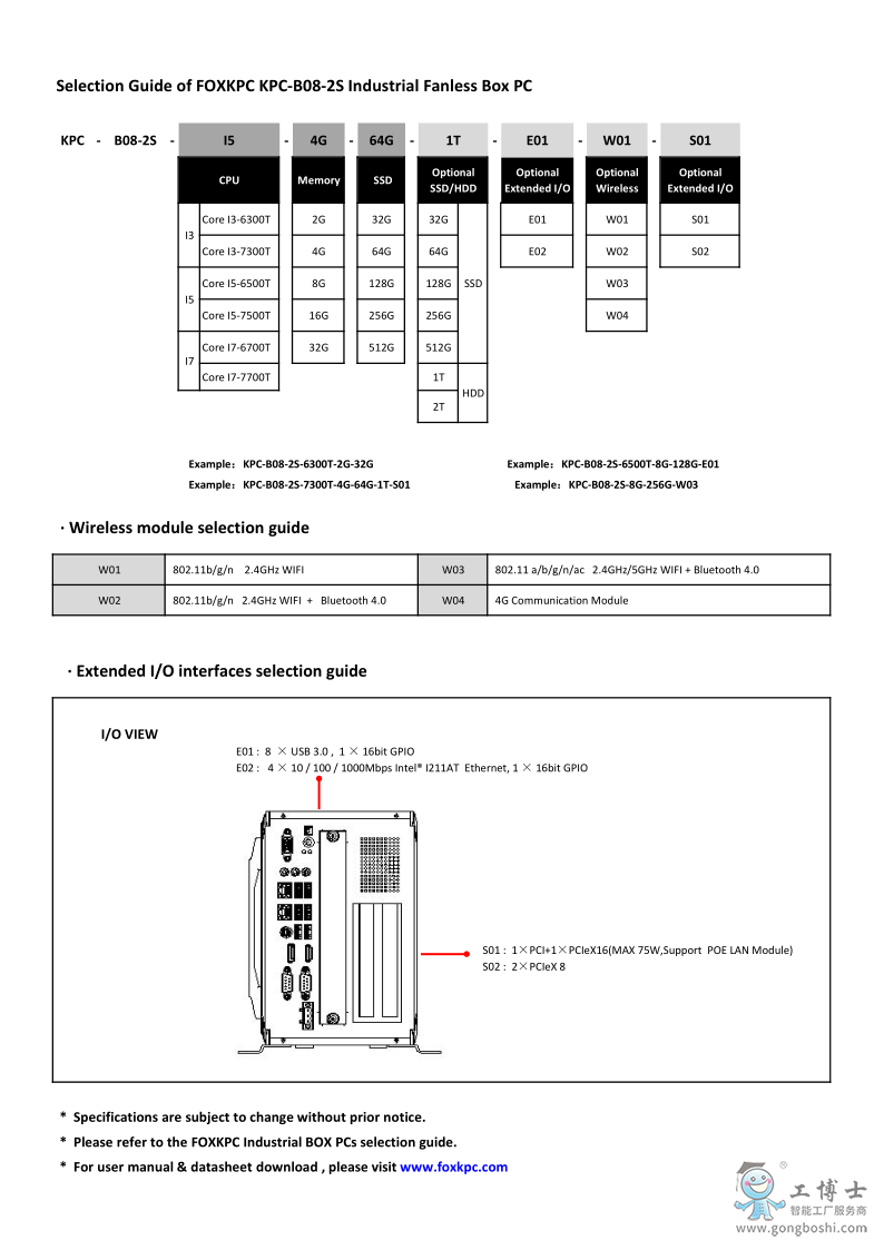 KPC-B08-2S datasheet EN_3